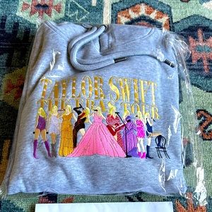 ✨Taylor Swift Eras Fandmade Embroidered Hoodie BNWOT✨
